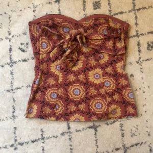 Free People Strapless Top